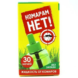 Жидкость от комаров Комарам Нет 30 мл